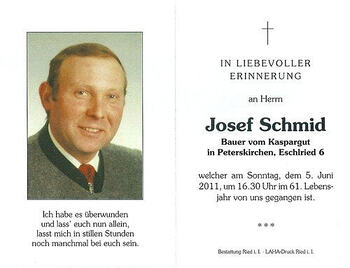Josef Schmid
