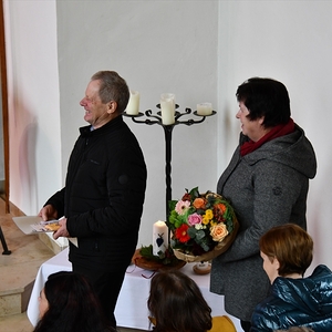 Leopold Wundsam, 5o Jahre Mesner, Foto Josef Thaller