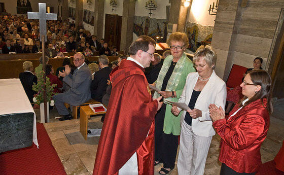 Ehrungen beim Kirchenchor