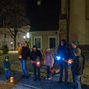 Abendweg von der Pfarrkirche Kirchdorf zum KalvarienbergkapelleFoto Jack Haijes