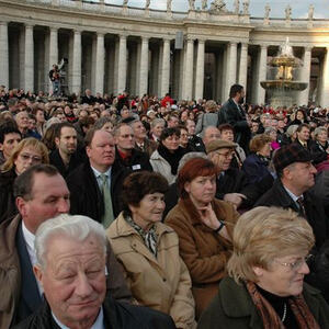 Rom - Christbaum für Papst