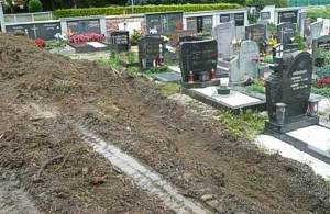 Weiterbau der Grünanlage