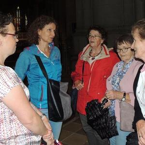 Caritasmitarbeiter besuchten „Orte der Barmherzigkeit“