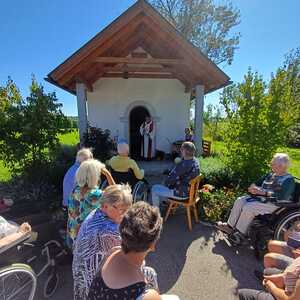 Wallfahrt der Caritas / Rollstuhlgruppe Andorf