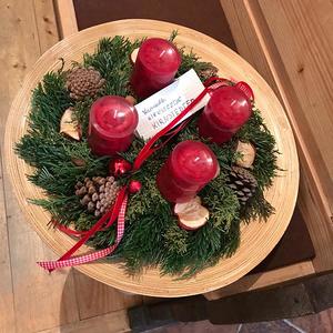 Adventkranzweihe in Burgkirchen