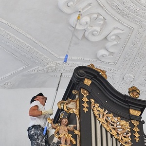 Auskalken fehlerhafter Stellen