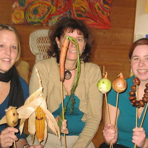 Gemüsetheater im Kindergarten