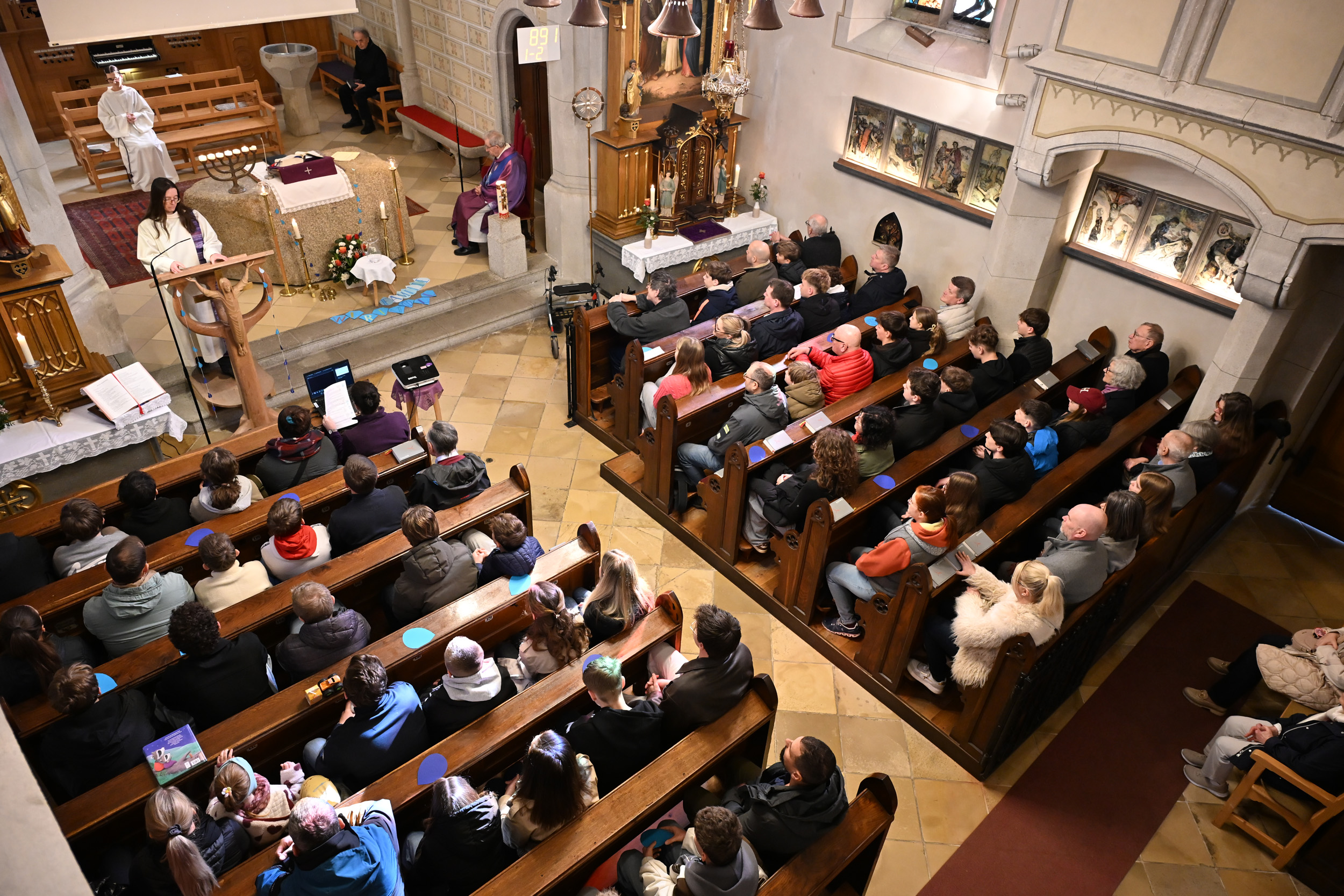 Firm-Gottesdienst 2026 / © Pfarrgemeinde Schönering