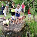 Im Zentrum standen die 4 Elemente 'Erde, Wasser, Luft und Feuer'