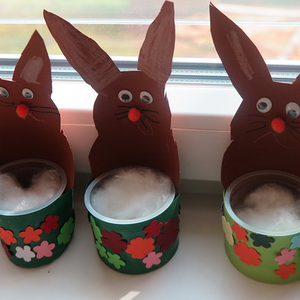 Frühlingsbeginn im Kindergarten