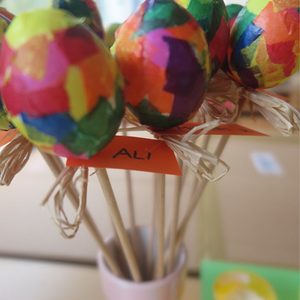 auch den Osterhasen kann man schon entdecken