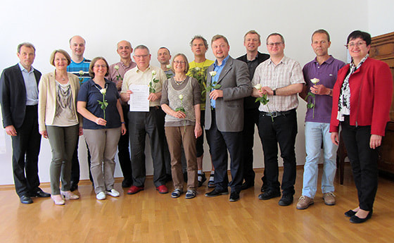 Die AbsolventInnen des Pfarrleitungskurses 2015 bis 2017 / IPF Die AbsolventInnen des Pfarrleitungskurses 2015 bis 2017