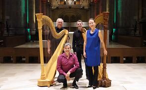 HARFONISCH | RAUMKLANG für zwei Harfen und zwei Orgeln im Mariendom Linz