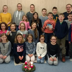 Minis im Gruppenraum