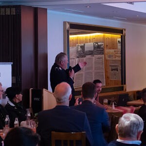 Festsitzung Gemeinderat Kopfing im Geburtshaus von Johann Nepomuk Hauser