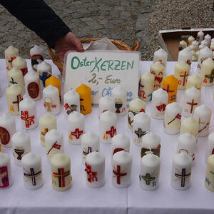 Kerzenverkauf