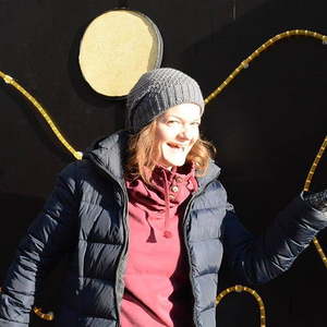 Engel-Treff auf der Landstraße