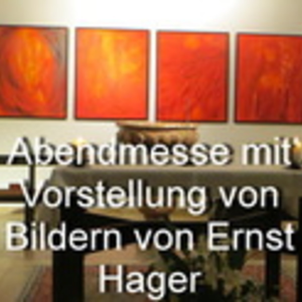 Projekt-Wasserzeichen: Ausstellung von Ernst Hager in der Taufkapelle  