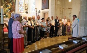 Hörsching: Gottesdienst für Ehejubiläum