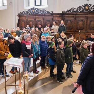 Vorstellungsgottesdienst der Erstkommunionkinder