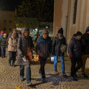 Abendweg von der Pfarrkirche Kirchdorf zum KalvarienbergkapelleFoto Jack Haijes