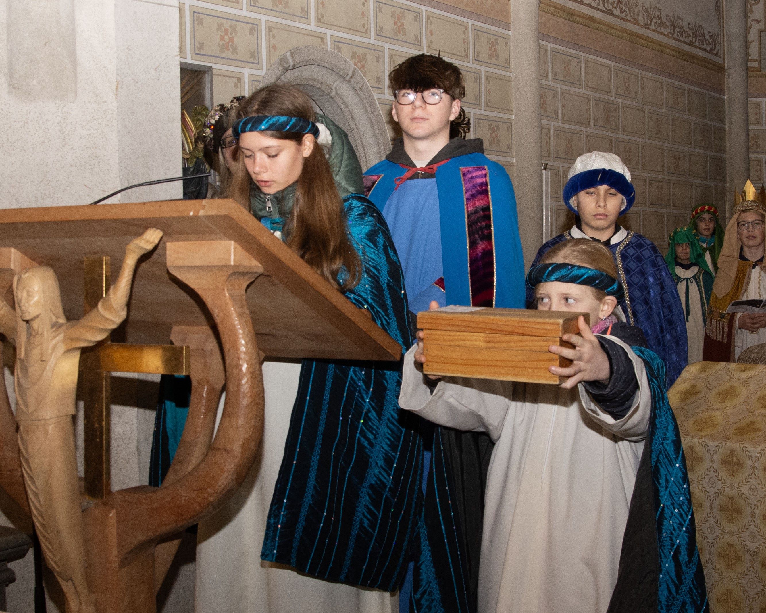 Sternsinger-Gottesdienst / © KJ Pfarrgemeinde Schönering