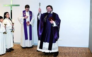 Wüstenbild im kleinen Saal