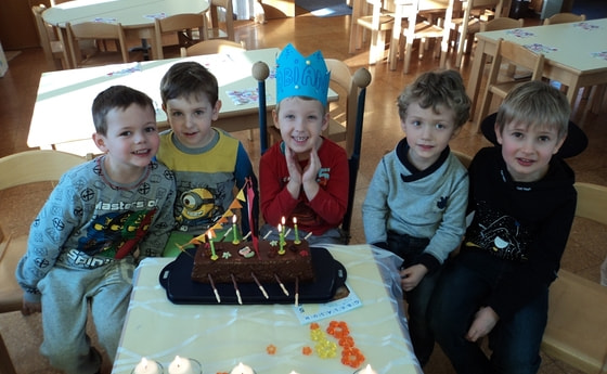 Geburtstagsfeiern im Kindergarten