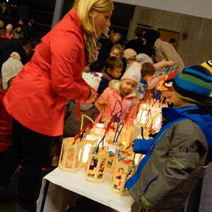Martinsfest mit dem Kindergarten