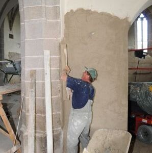 Innenarbeiten und Verputzen