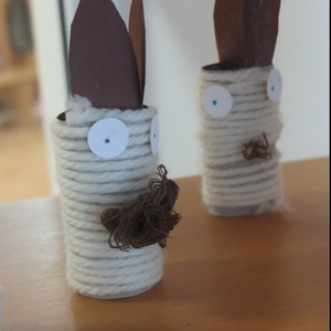 auch den Osterhasen kann man schon entdecken