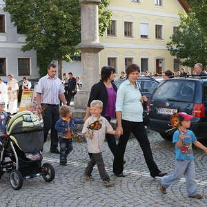 Erntedankfest mit Pfarrfoto