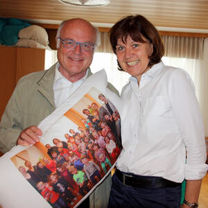 Abschied von Pfr. Wimmer im Kindergarten