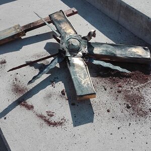 Sanierung Turmkreuz 2017