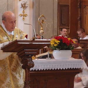 Großes Dankfest für Altabt Gottfried Hemmelmayr in der Stiftskirche Wilhering