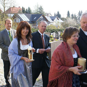 Einzug in die Kirche