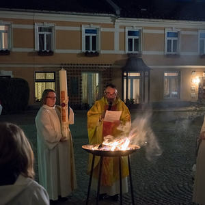 Osternacht in der Pfarrkirche Kirchdorf