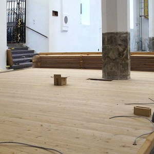 Impressionen vom Bodenverlegen am 09.08.2016