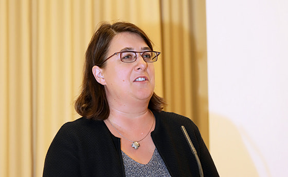 Pastoralamtsdirektorin Gabriele Eder-Cakl hielt die Festrede. / © Diözese Linz / Reischl Pastoralamtsdirektorin Gabriele Eder-Cakl hielt die Festrede.