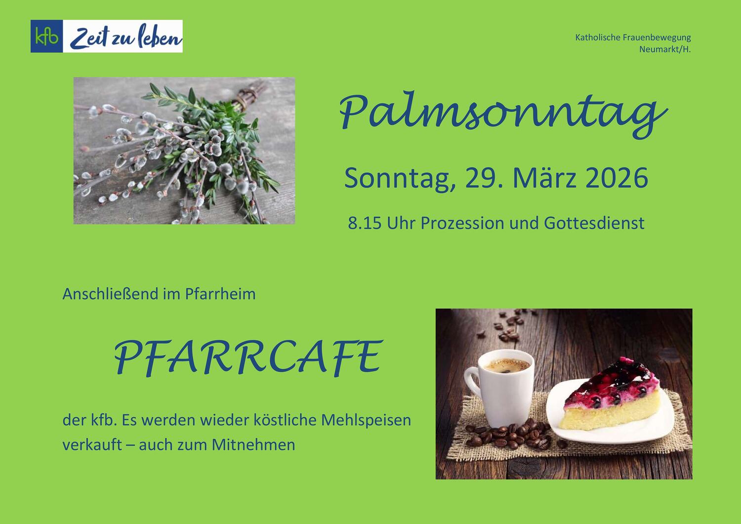 Einladung Pfarrcafe