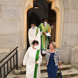 Auszug aus der Kriche