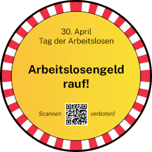 Arbeitslosengeld rauf!