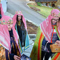 Johann Gschwendtner Eine der Sternsingergrupen der Pfarre Kopfing