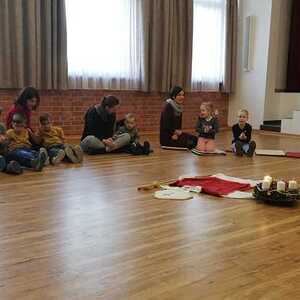 Kinderkirche und Nikolausbesuch in der Kirche