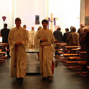 Abendmahlsmesse und Fußwaschung