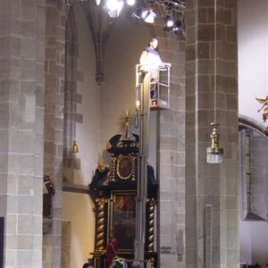 Fernsehgottesdienst Vorbereitungen