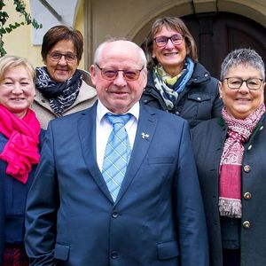 Das Team der Kfb Andrichsfurt mit Diakon Ferdinand Lechner