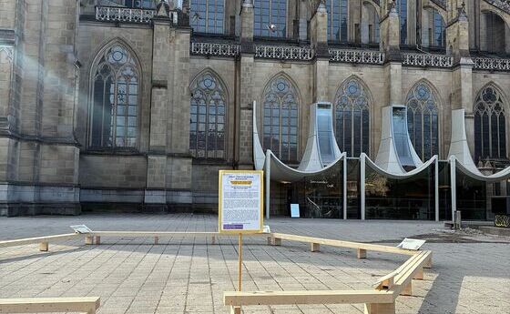 Shekinah: KJ-Fastenaktion auf dem Linzer Domplatz