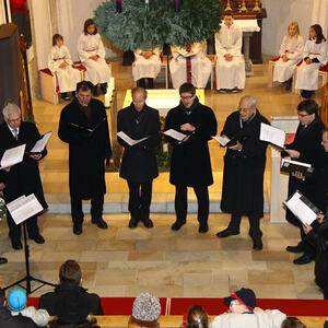 CD Präsentation mit dem Männerchor Schola Floriana
