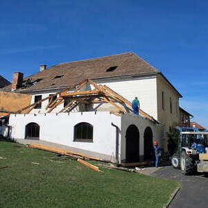 Abriss der alten Schule